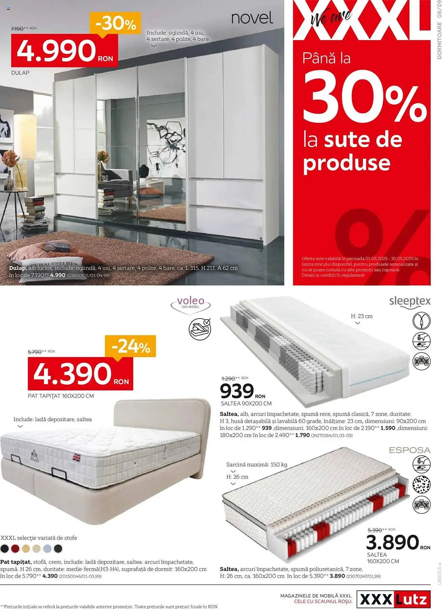 Catalog Catalog XXXLutz de la 5 mai până la 1 iunie 2025 - Revista Pagina 9