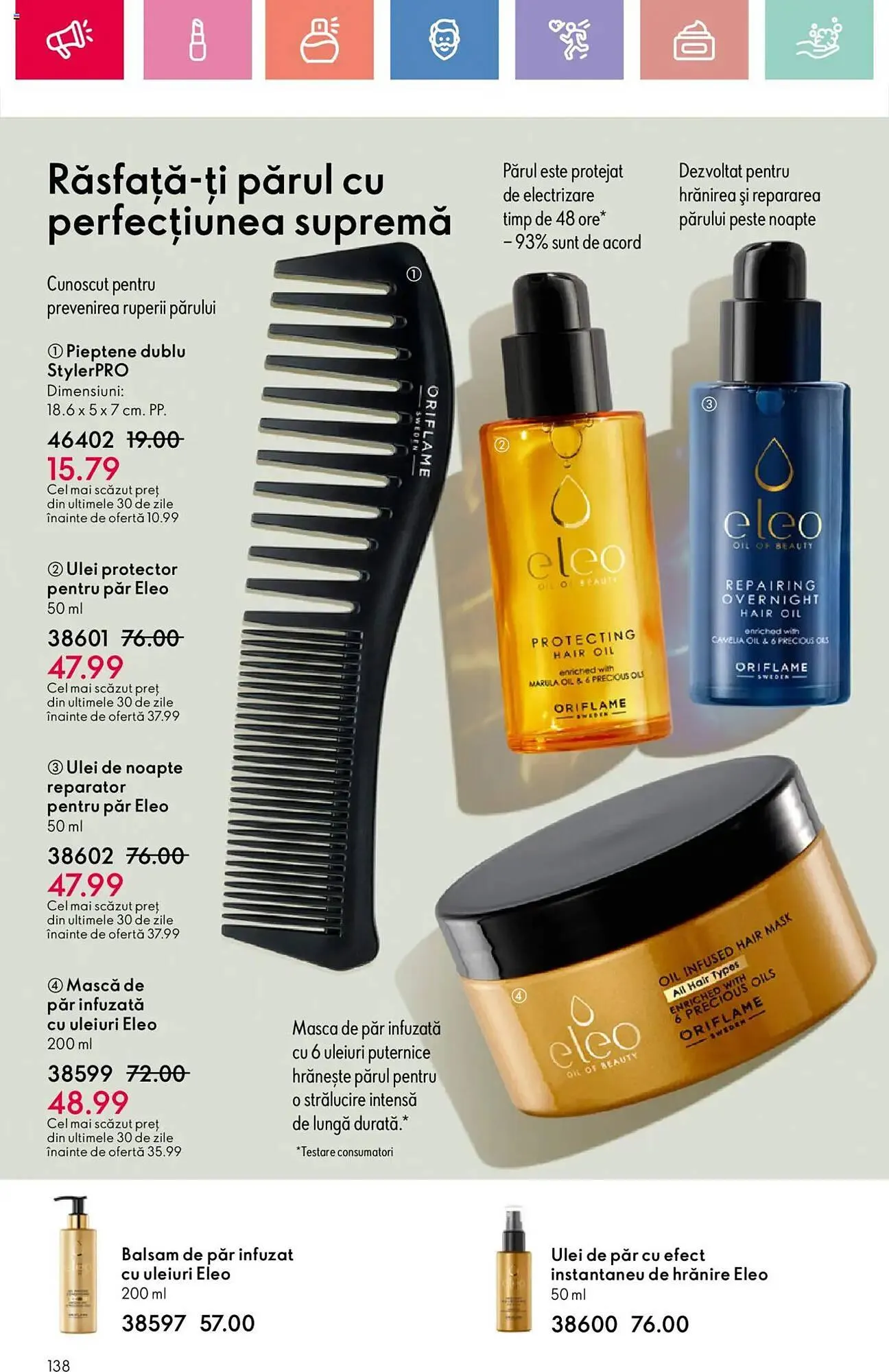 Catalog Catalog Oriflame de la 15 iunie până la 5 iulie 2025 - Revista Pagina 138