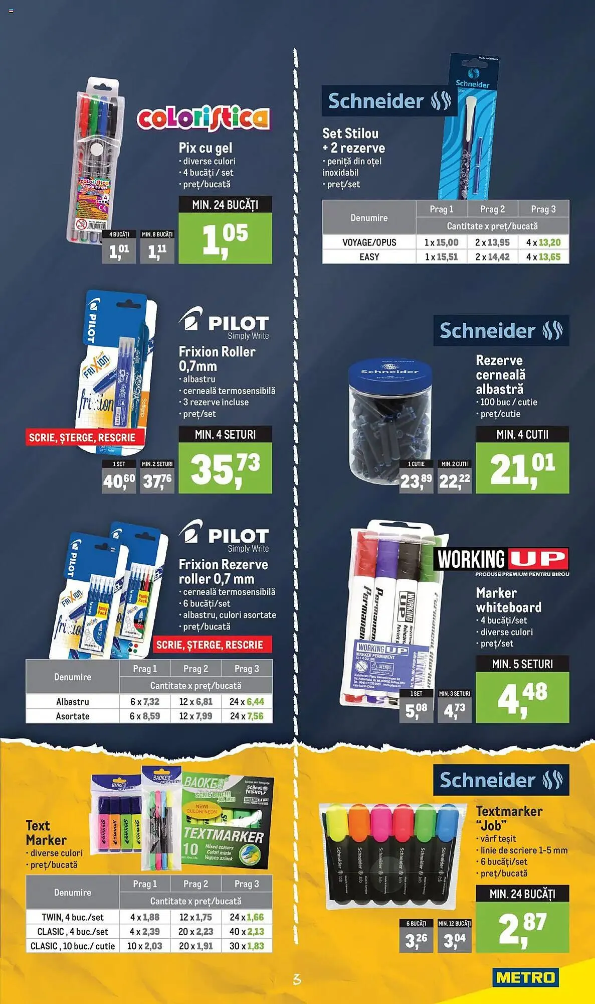 Catalog Catalog Metro de la 1 august până la 25 septembrie 2025 - Revista Pagina 3