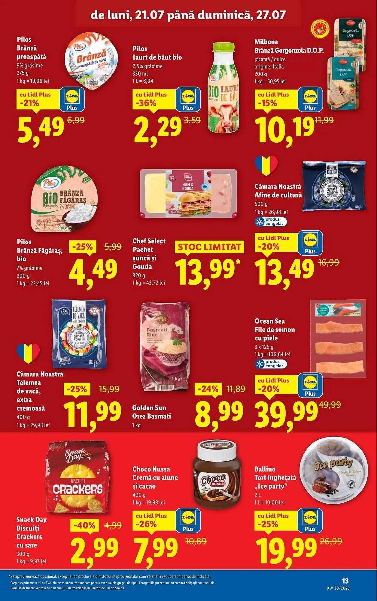 Catalog Catalog Lidl de la 21 iulie până la 27 iulie 2025 - Revista Pagina 13