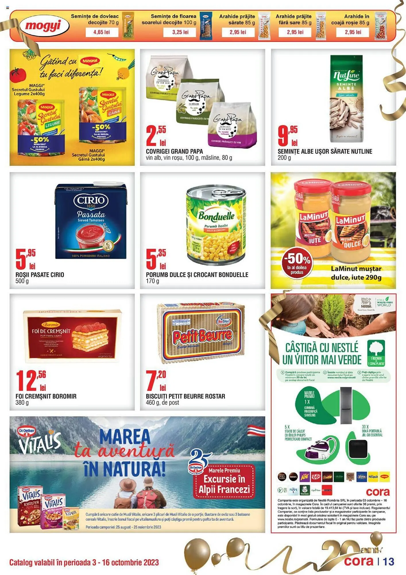 Catalog Cora catalog de la 3 octombrie până la 16 octombrie 2023 - Revista Pagina 13