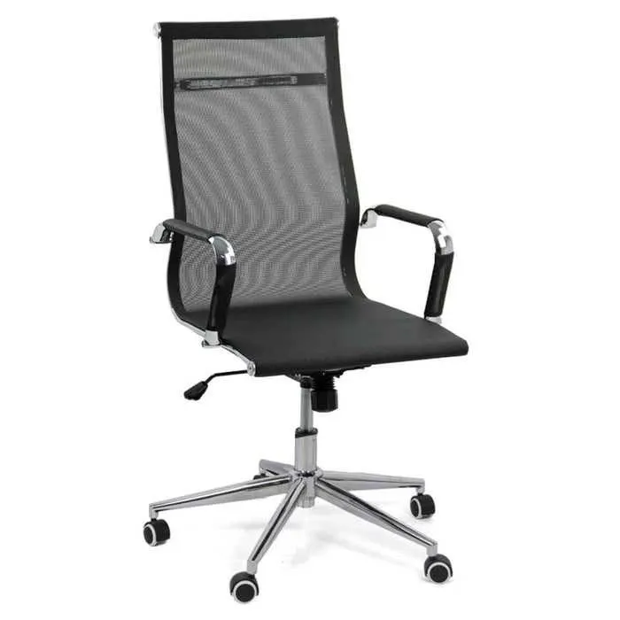 Scaun birou directorial OFF 803, rotativ, mesh, negru, 1C