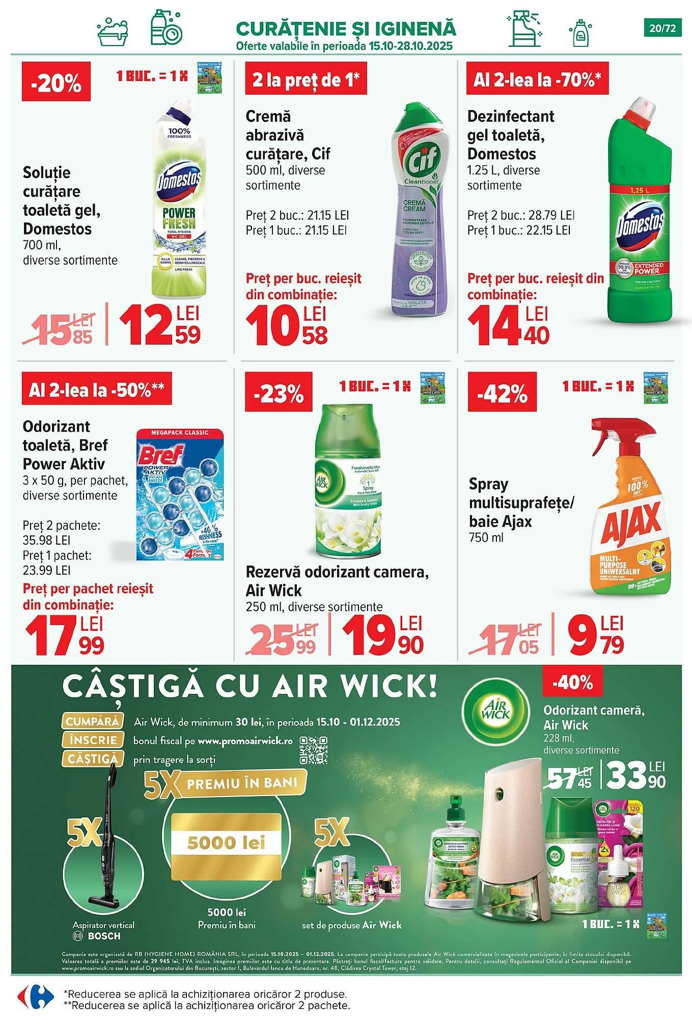 Catalog Catalog Carrefour de la 15 octombrie până la 4 noiembrie 2025 - Revista Pagina 21