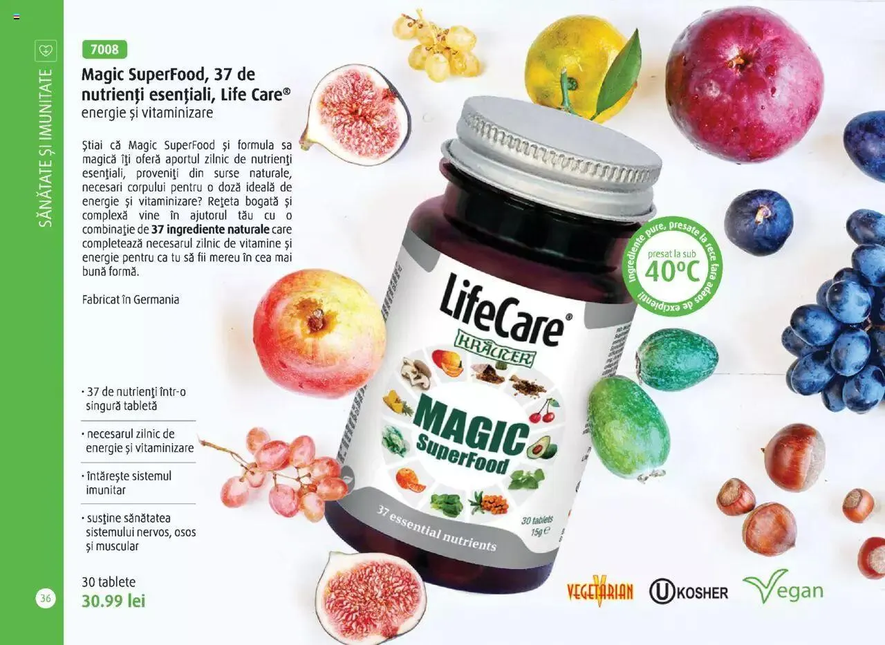 Catalog Catalog Life Care primavara-vara 2023 de la 1 martie până la 31 decembrie 2023 - Revista Pagina 38