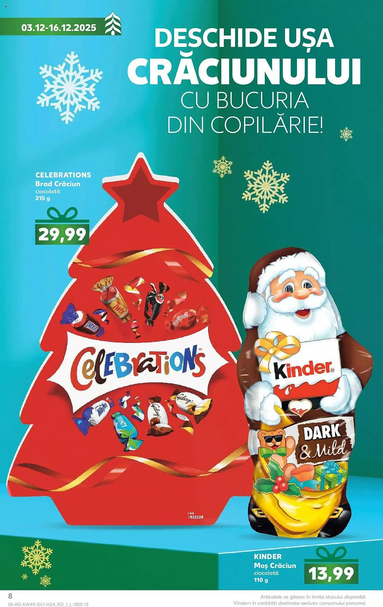 Catalog Catalog Kaufland de la 3 decembrie până la 16 decembrie 2025 - Revista Pagina 8