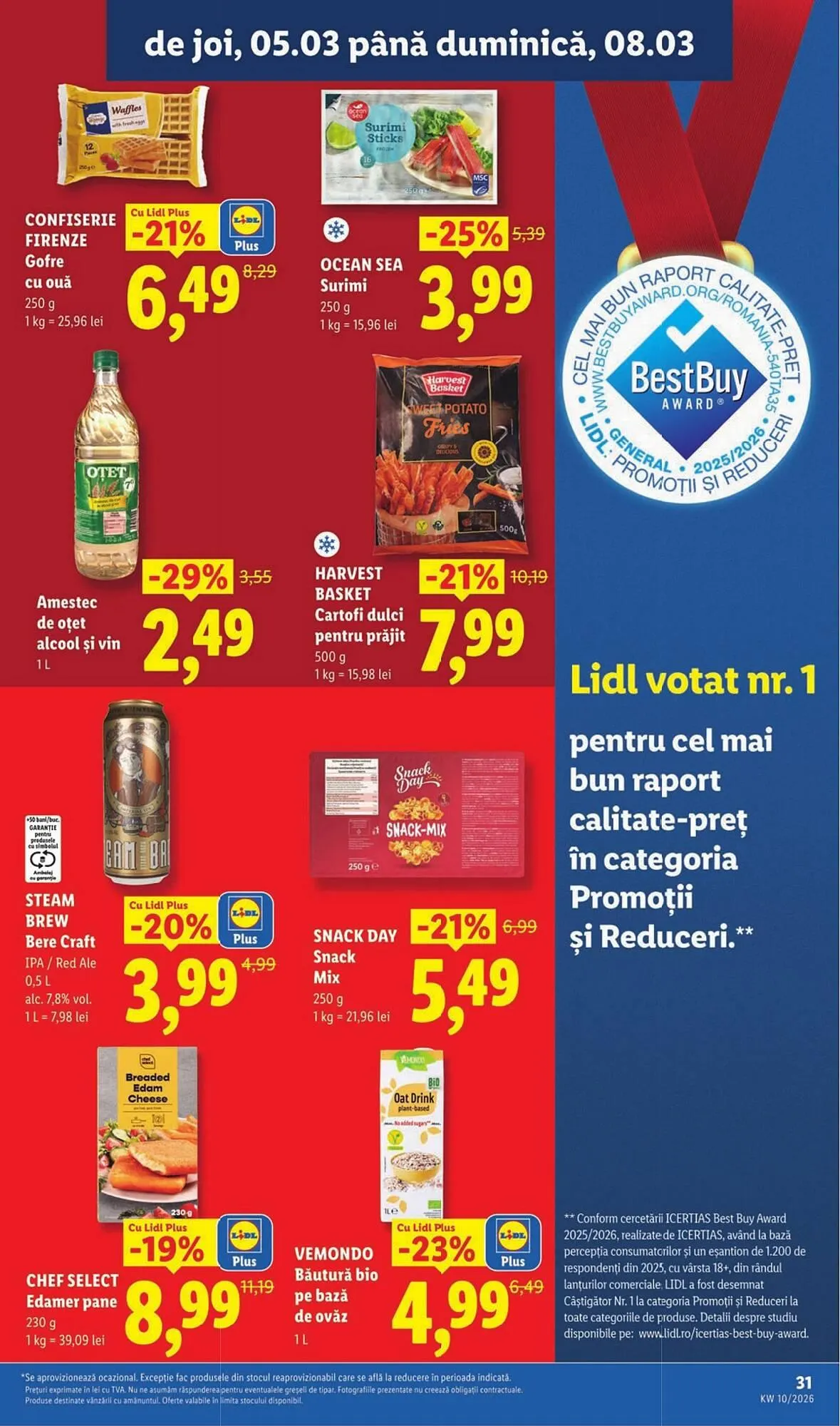 Catalog Catalog Lidl de la 2 martie până la 8 martie 2026 - Revista Pagina 31
