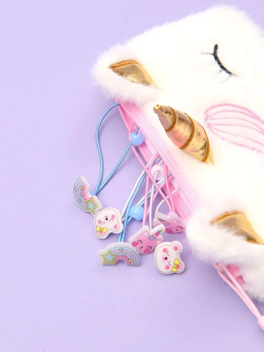 Set de 6 de elastice de păr