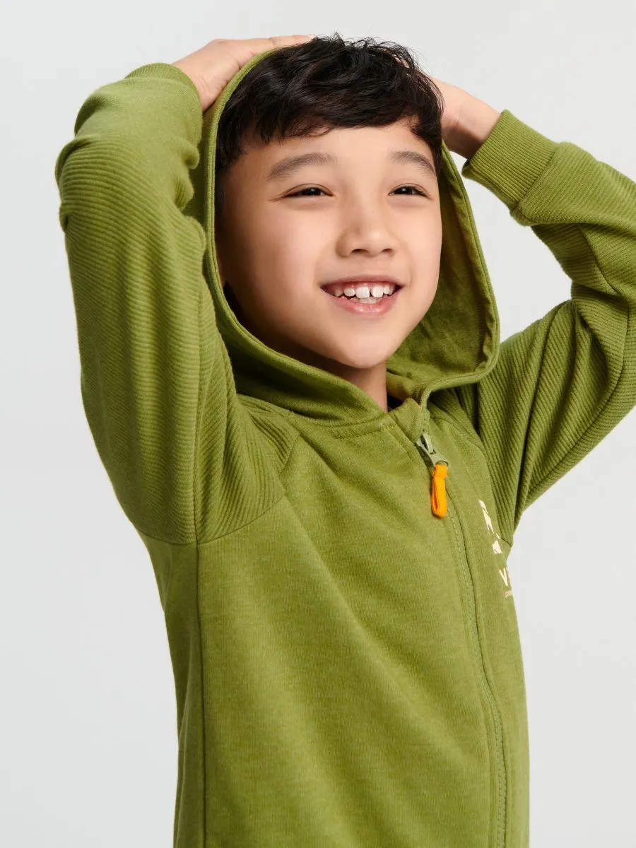 Bluză sport cu fermoar lung