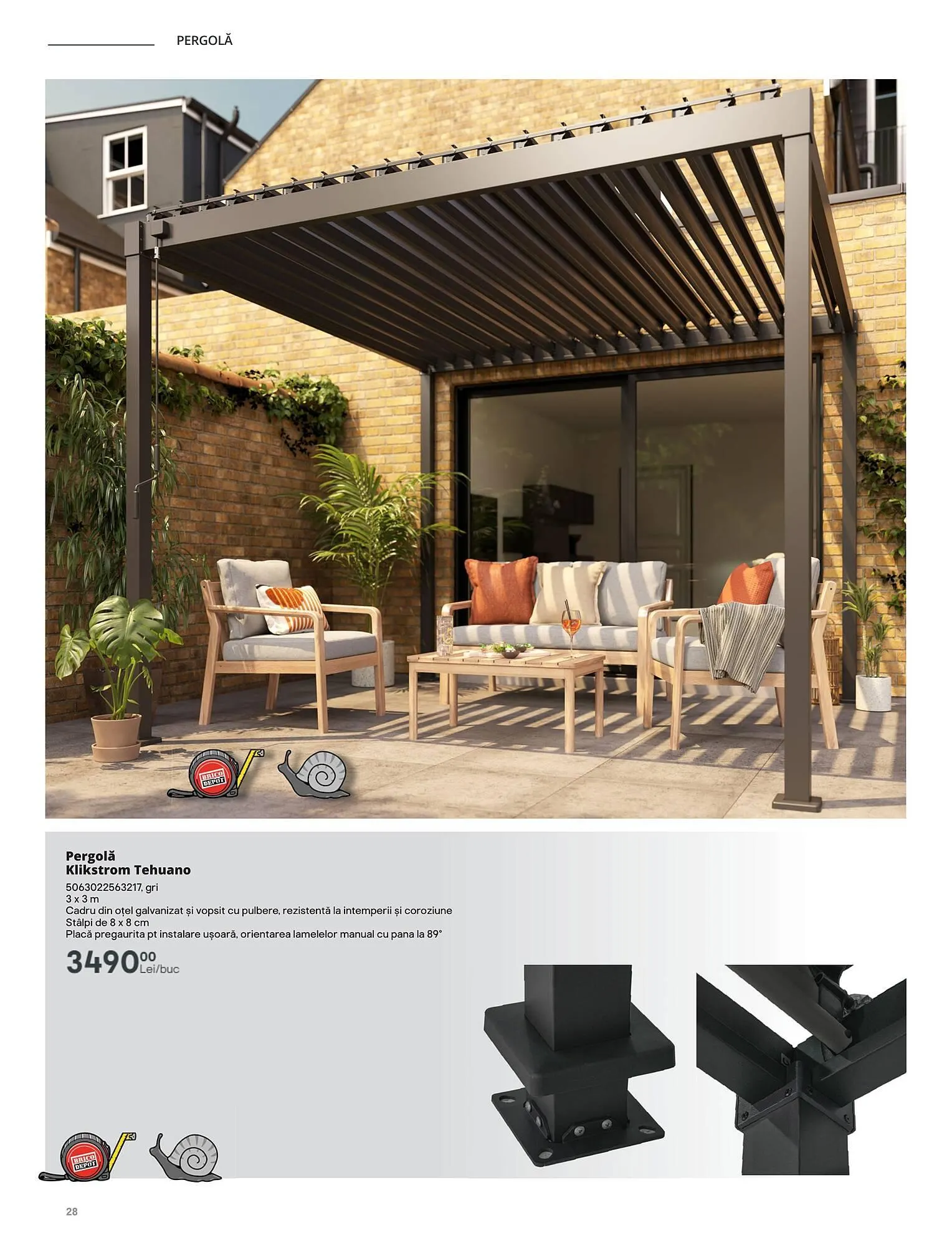 Catalog Brico Depôt catalog de la 28 martie până la 31 octombrie 2025 - Revista Pagina 28