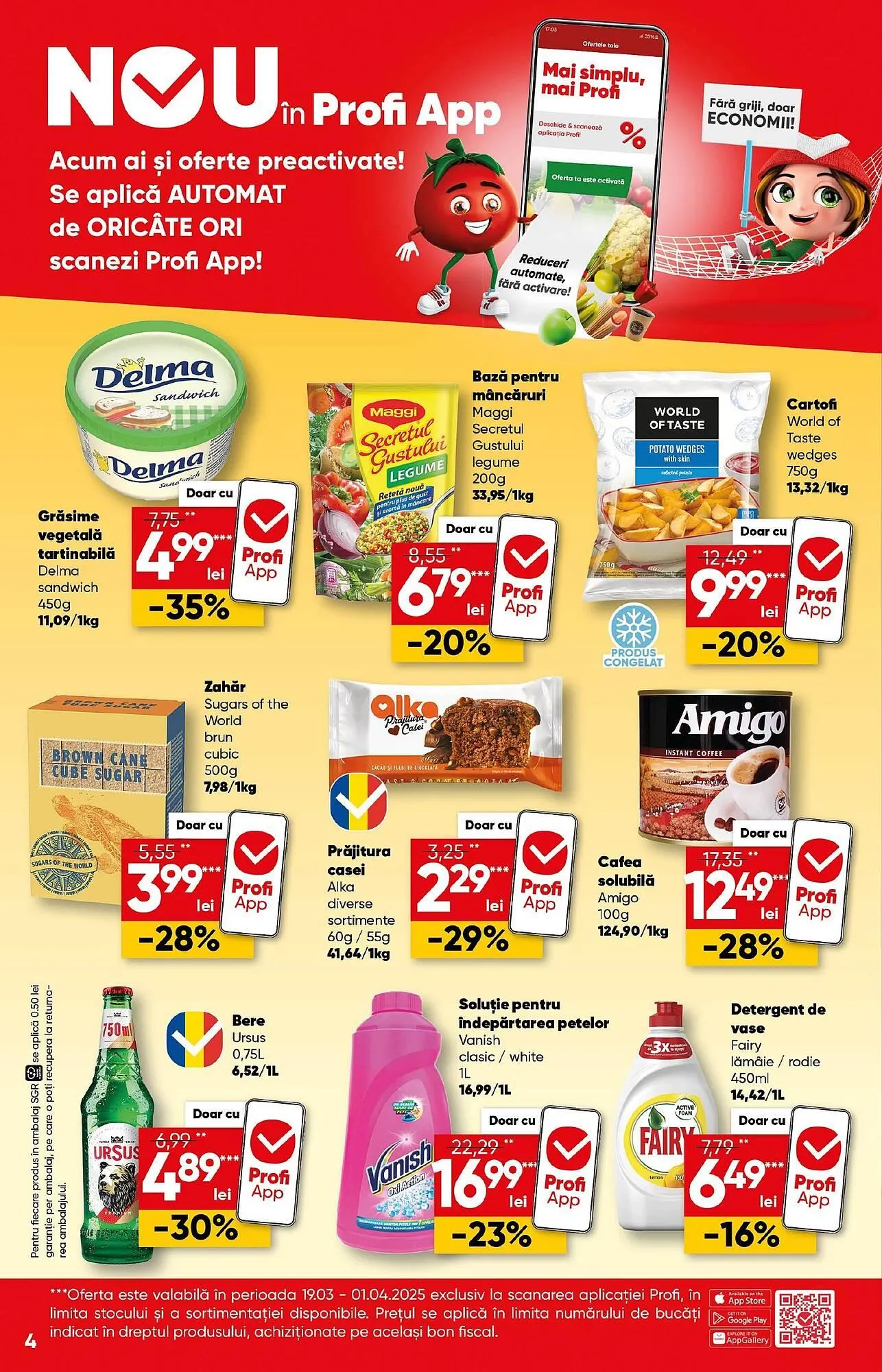 Catalog Catalog PROFI de la 19 martie până la 1 aprilie 2025 - Revista Pagina 4