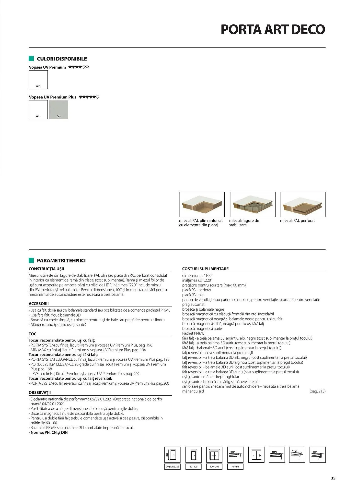 Catalog Сatalog Usi 365 de la 31 iulie până la 31 decembrie 2024 - Revista Pagina 35