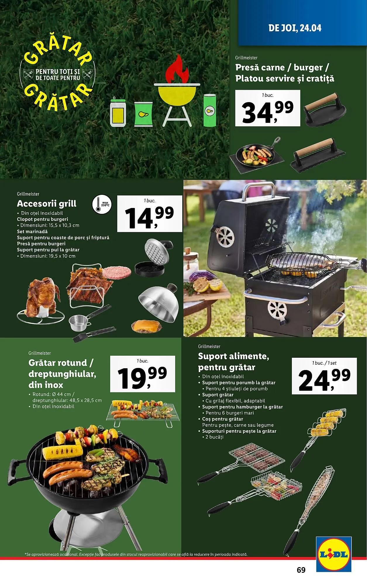 Catalog Catalog Lidl de la 22 aprilie până la 27 aprilie 2025 - Revista Pagina 69