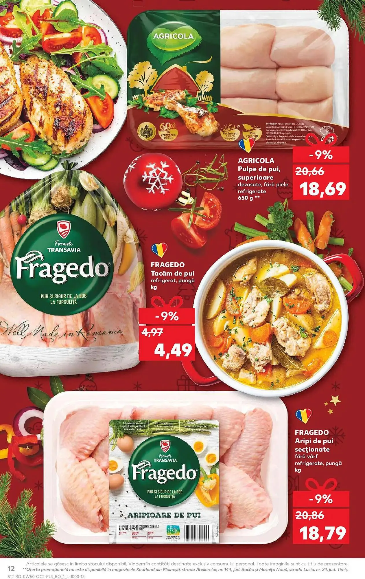 Catalog Catalog Kaufland de la 10 decembrie până la 16 decembrie 2025 - Revista Pagina 12