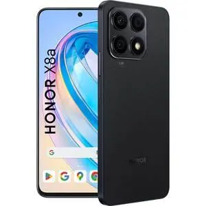 Telefon HONOR X8a, 128GB, 6GB RAM, Dual SIM, Midnight Black