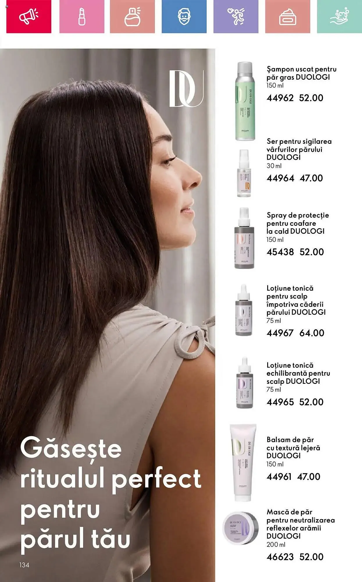 Catalog Catalog Oriflame de la 13 aprilie până la 3 mai 2025 - Revista Pagina 134