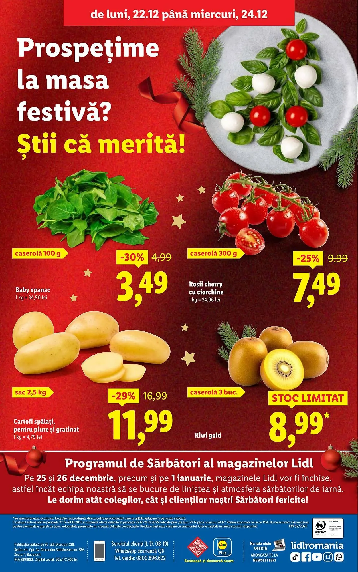 Catalog Catalog Lidl de la 22 decembrie până la 24 decembrie 2025 - Revista Pagina 42