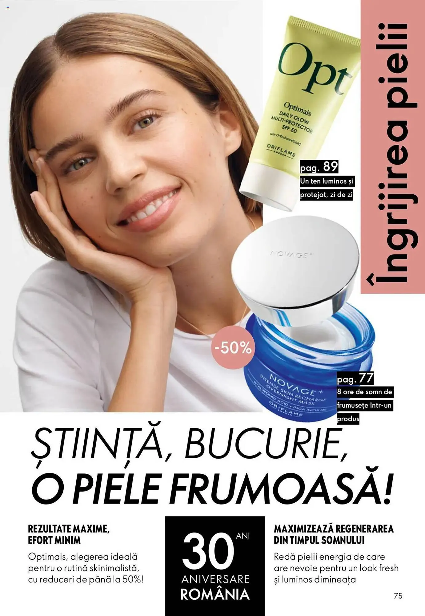 Catalog Catalog Oriflame de la 22 octombrie până la 11 noiembrie 2025 - Revista Pagina 75