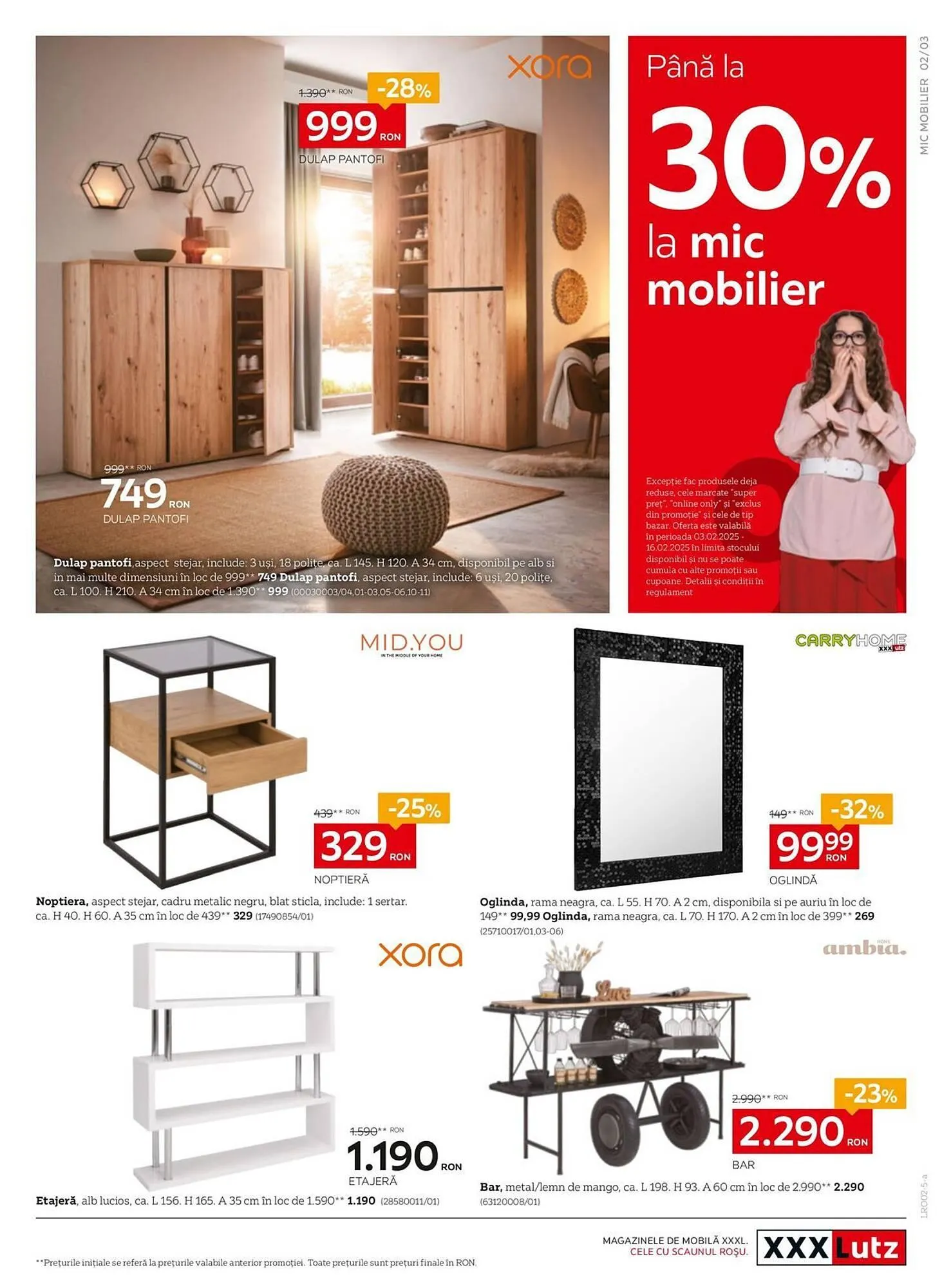 Catalog Catalog XXXLutz de la 3 februarie până la 2 martie 2025 - Revista Pagina 3