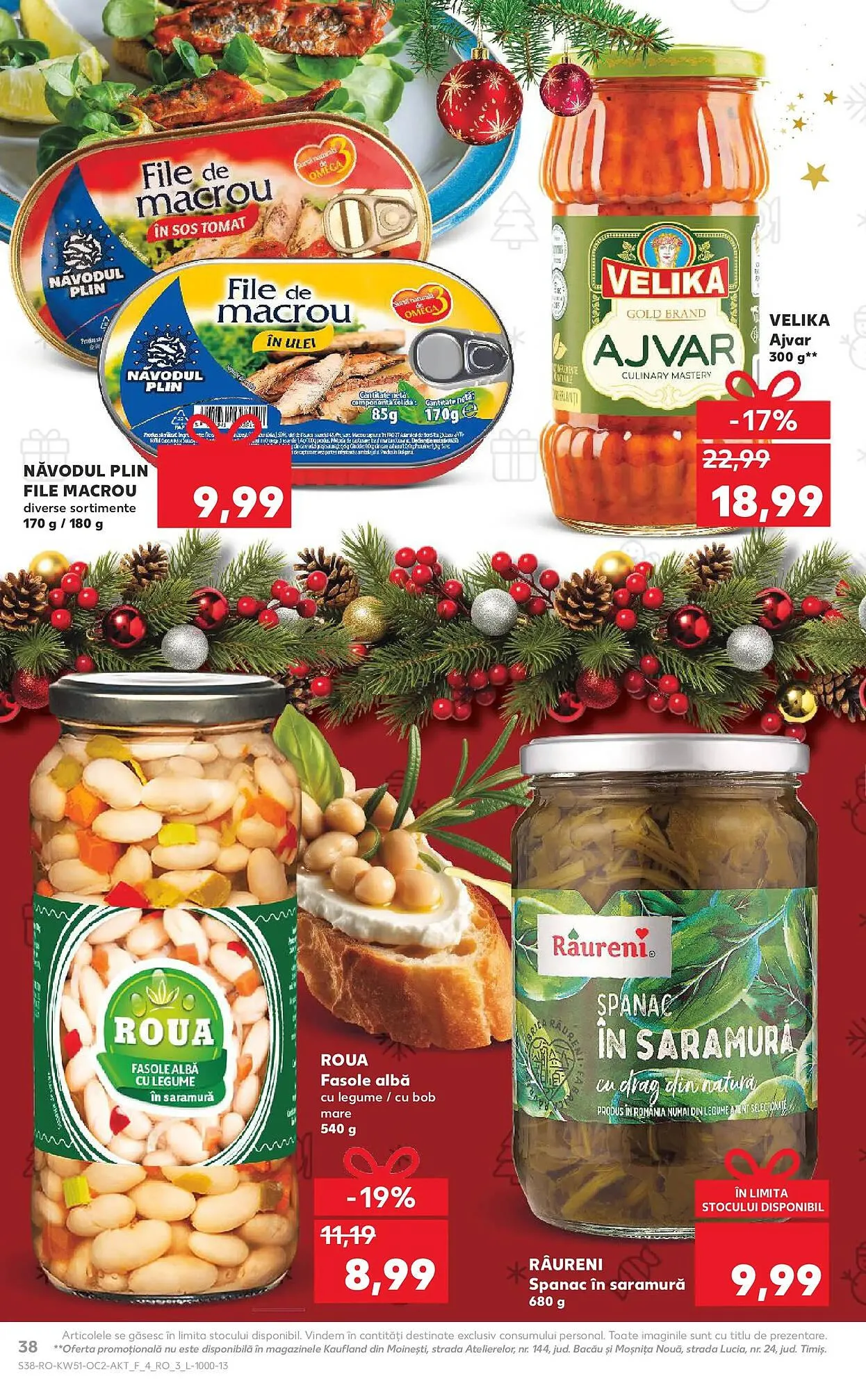 Catalog Catalog Kaufland de la 17 decembrie până la 23 decembrie 2025 - Revista Pagina 38