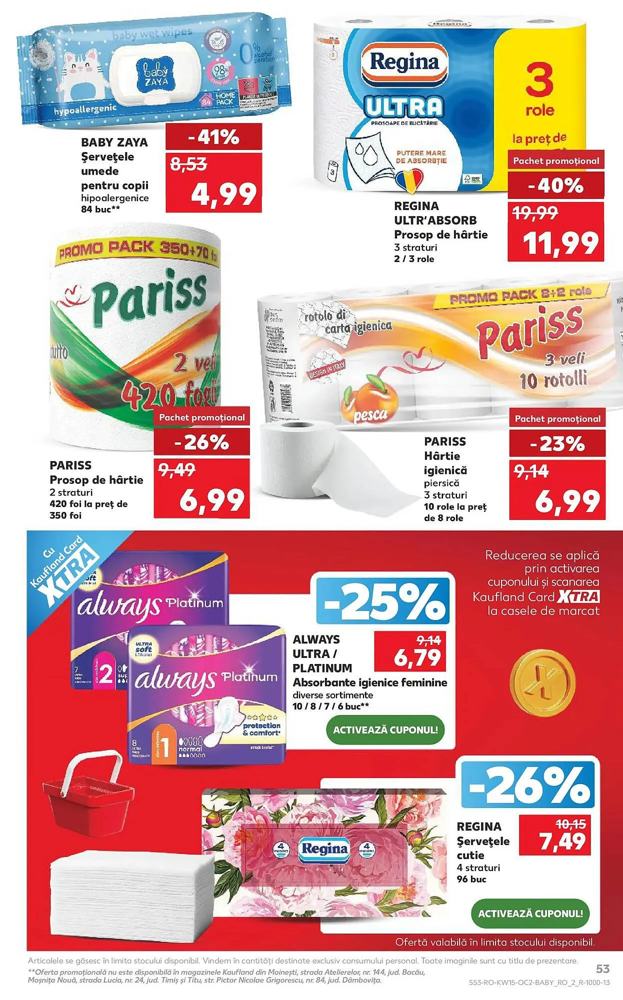 Catalog Catalog Kaufland de la 8 aprilie până la 14 aprilie 2026 - Revista Pagina 53