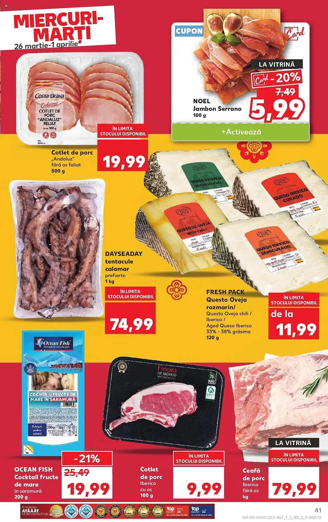 Catalog Catalog Kaufland de la 26 martie până la 1 aprilie 2025 - Revista Pagina 41