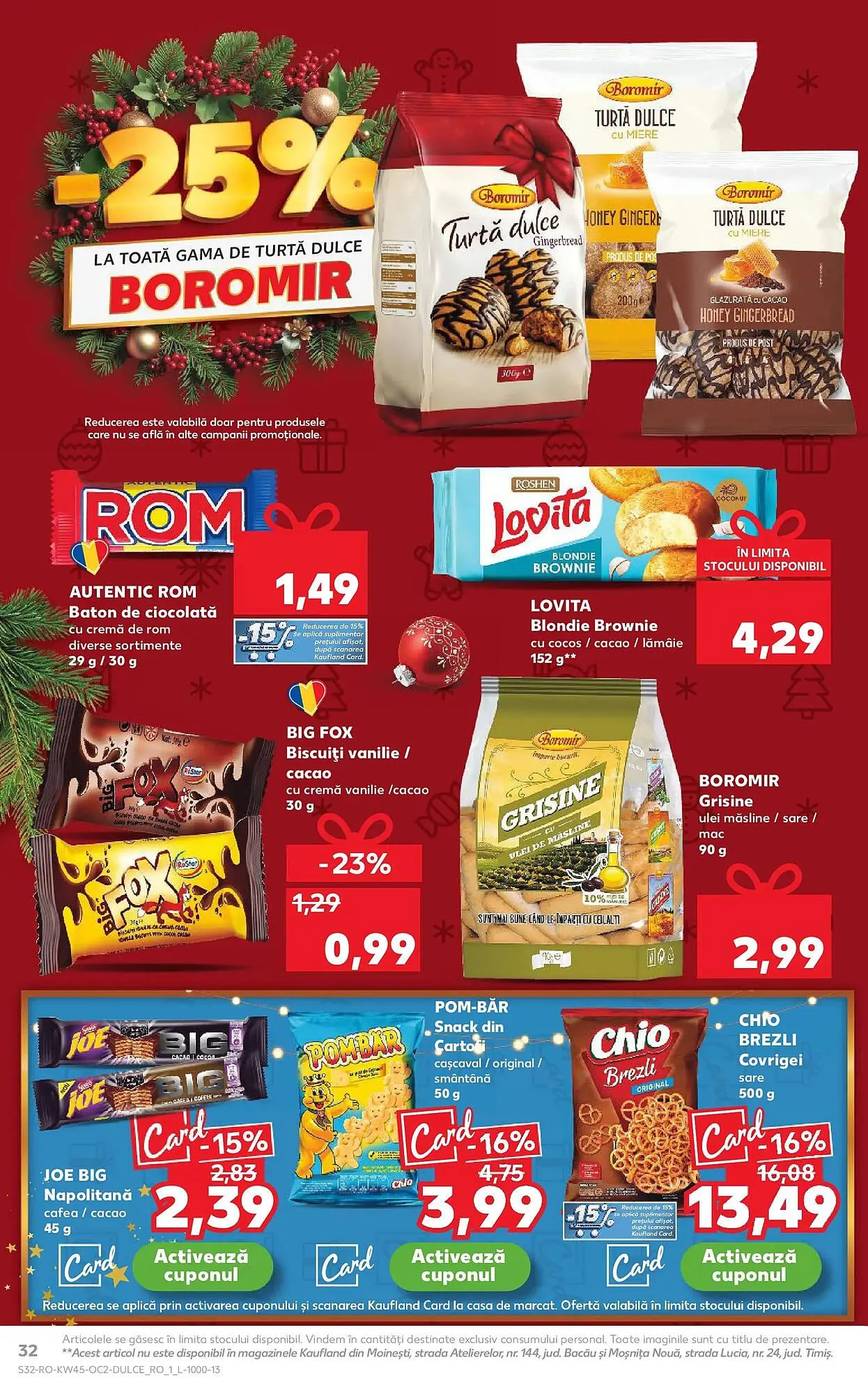 Catalog Catalog Kaufland de la 5 noiembrie până la 11 noiembrie 2025 - Revista Pagina 32