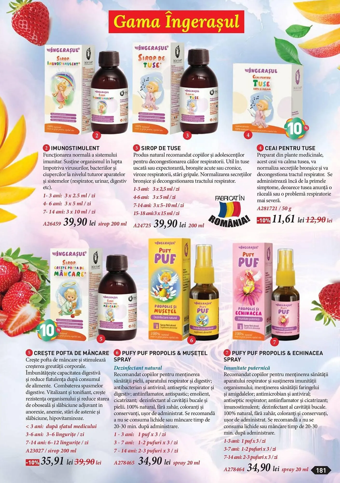 Catalog Infinity catalog de la 5 martie până la 30 aprilie 2024 - Revista Pagina 183