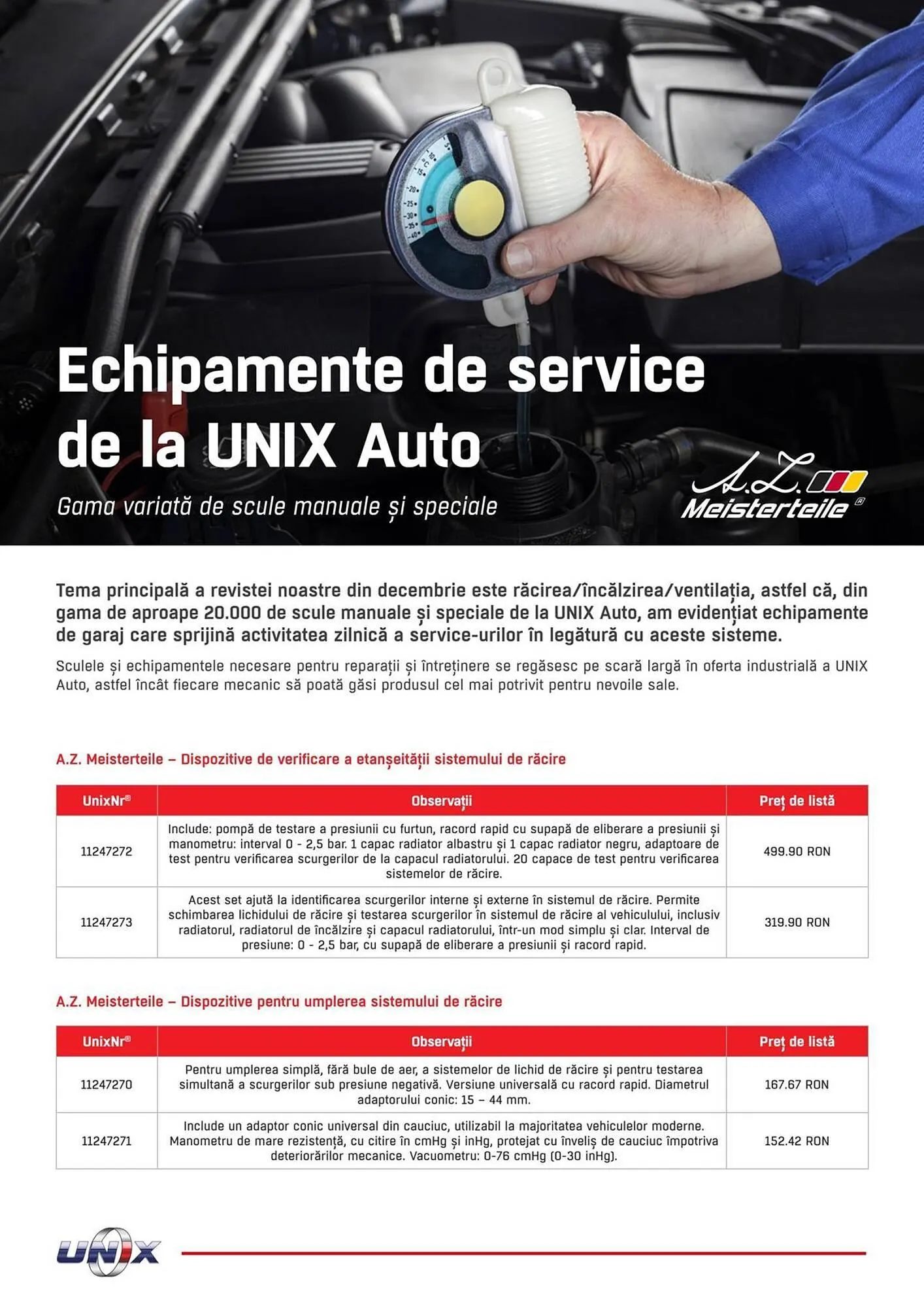 Catalog Catalog UNIX Auto de la 3 decembrie până la 31 decembrie 2025 - Revista Pagina 48