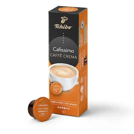 Pachet promo: 3 x Capsule Tchibo Cafissimo Caffe Crema Rich Aroma, 10 Capsule