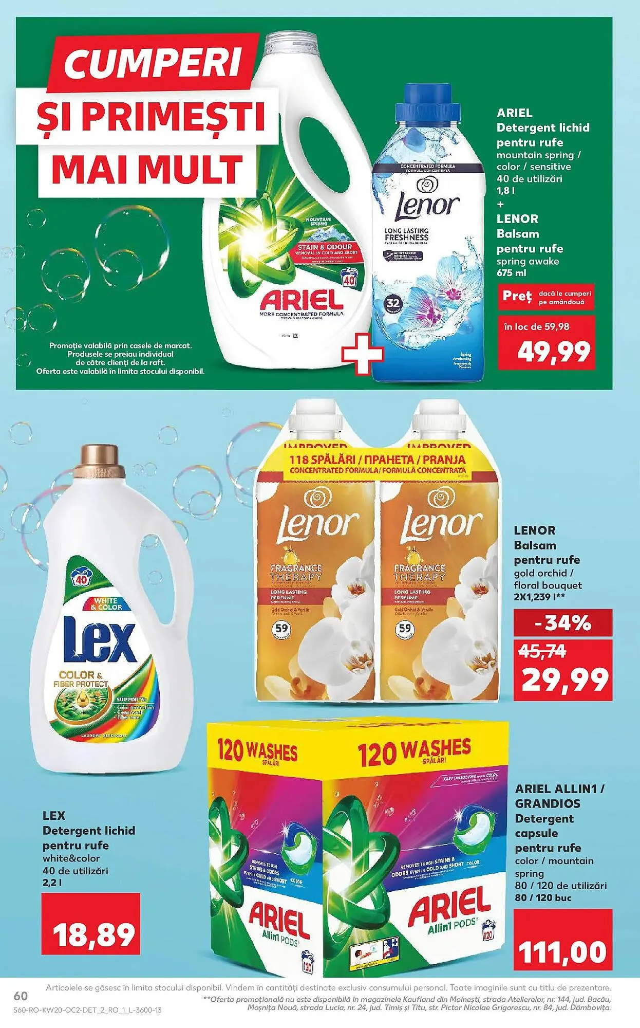 Catalog Catalog Kaufland de la 13 mai până la 19 mai 2026 - Revista Pagina 60