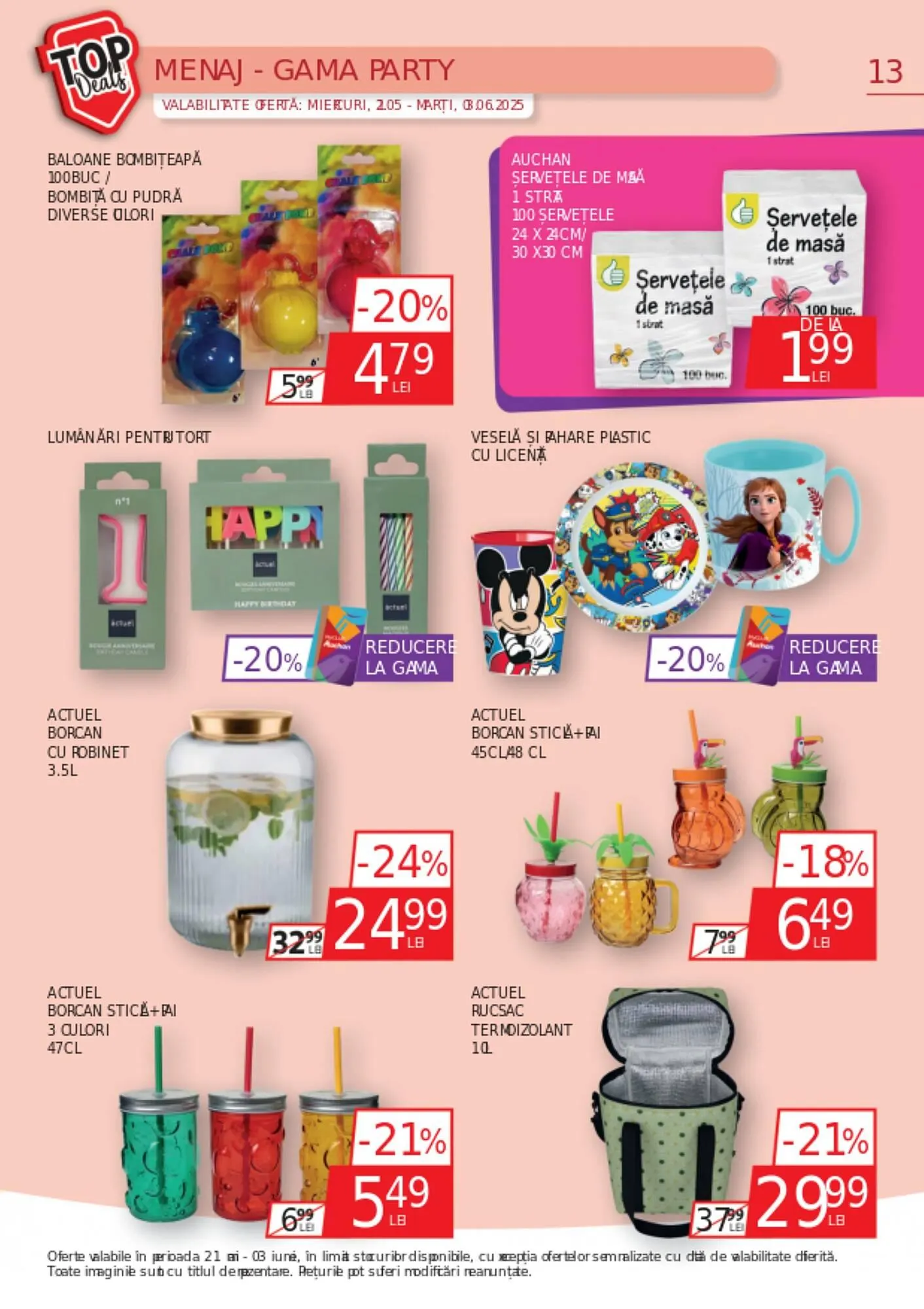 Catalog Catalog Auchan de la 21 mai până la 3 iunie 2025 - Revista Pagina 12