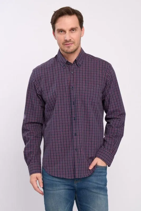 Kenvelo - Camasa regular barbat cu model in carouri