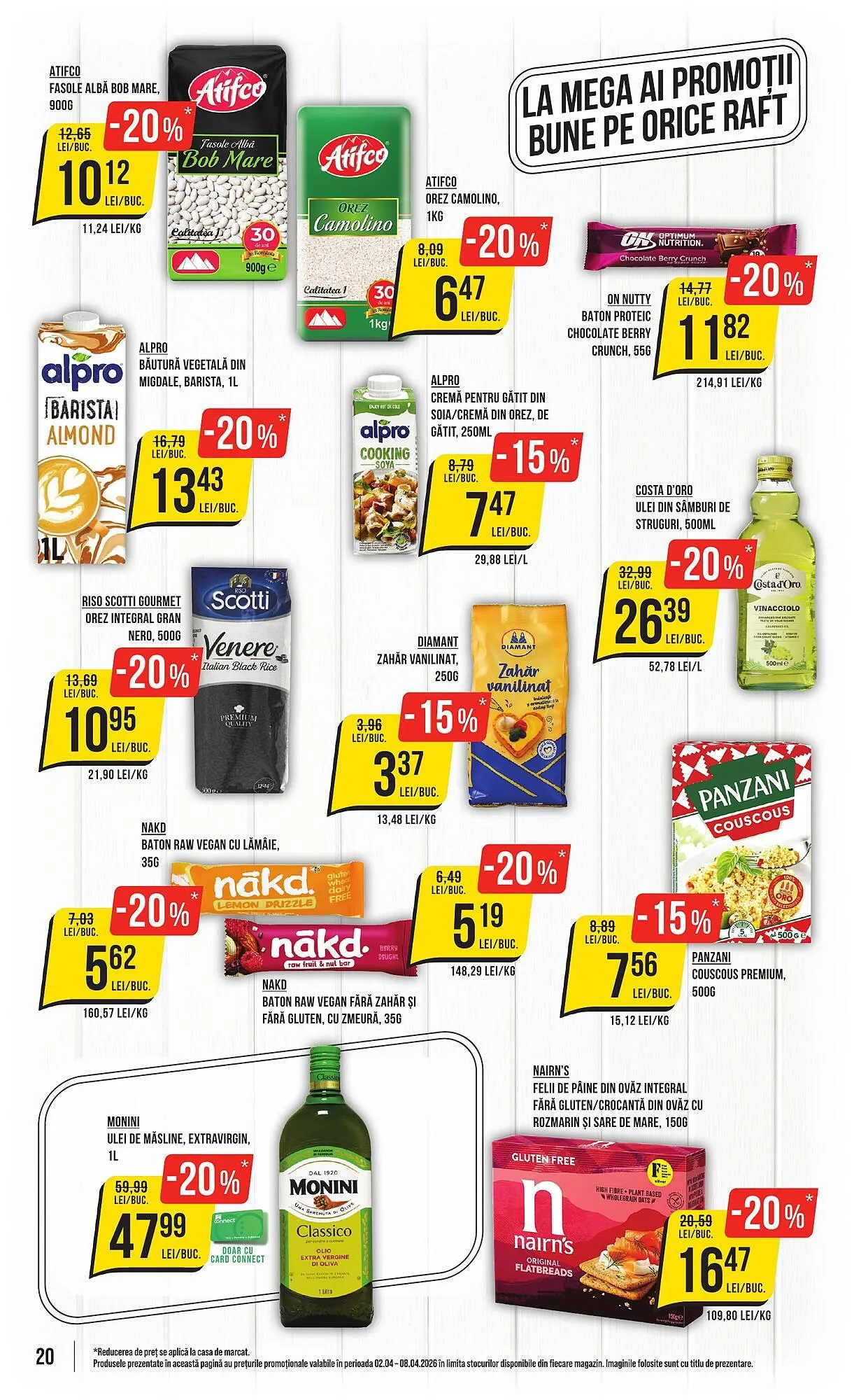 Catalog Catalog Mega Image de la 2 aprilie până la 8 aprilie 2026 - Revista Pagina 20
