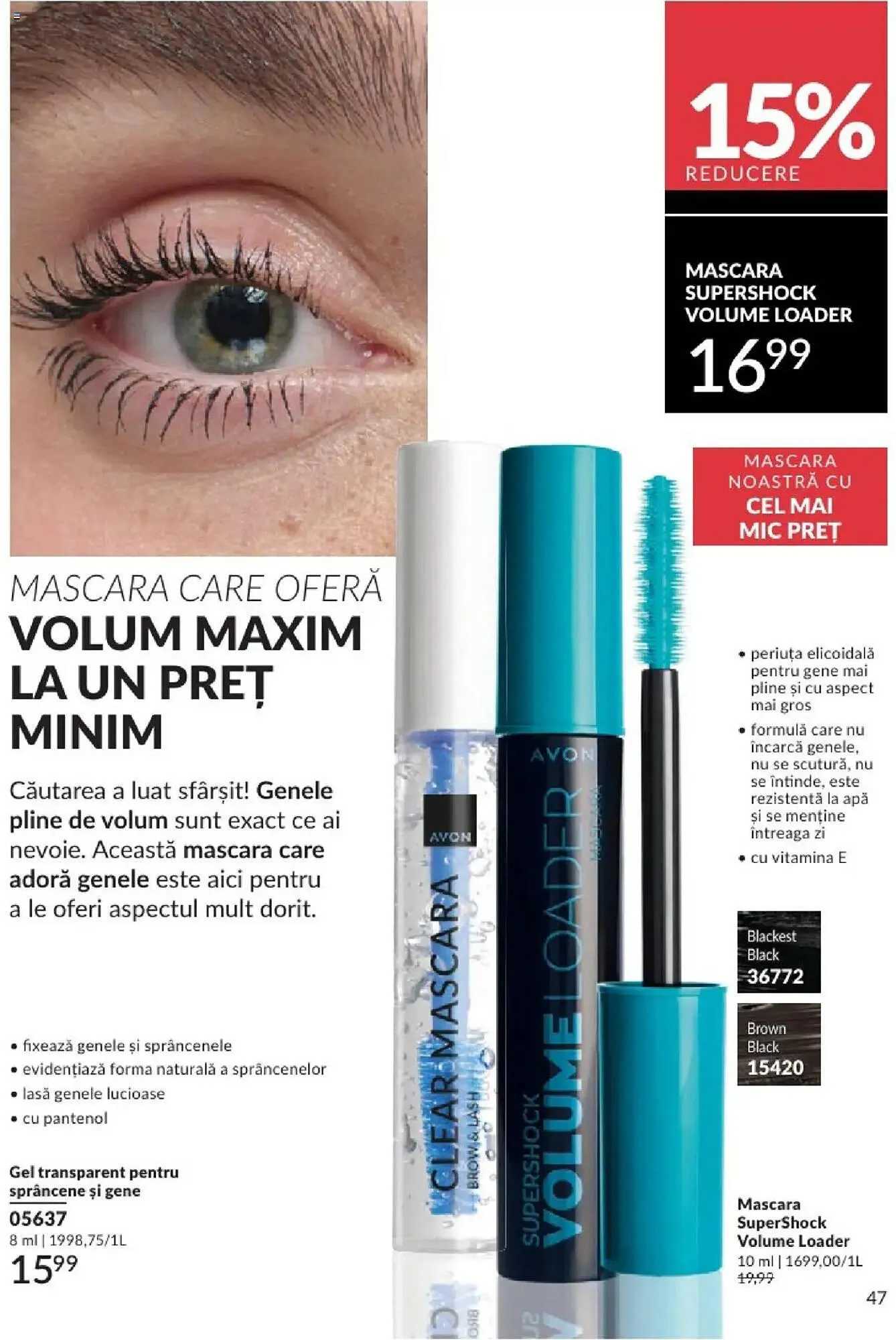 Catalog Catalog Avon de la 1 mai până la 31 mai 2025 - Revista Pagina 47