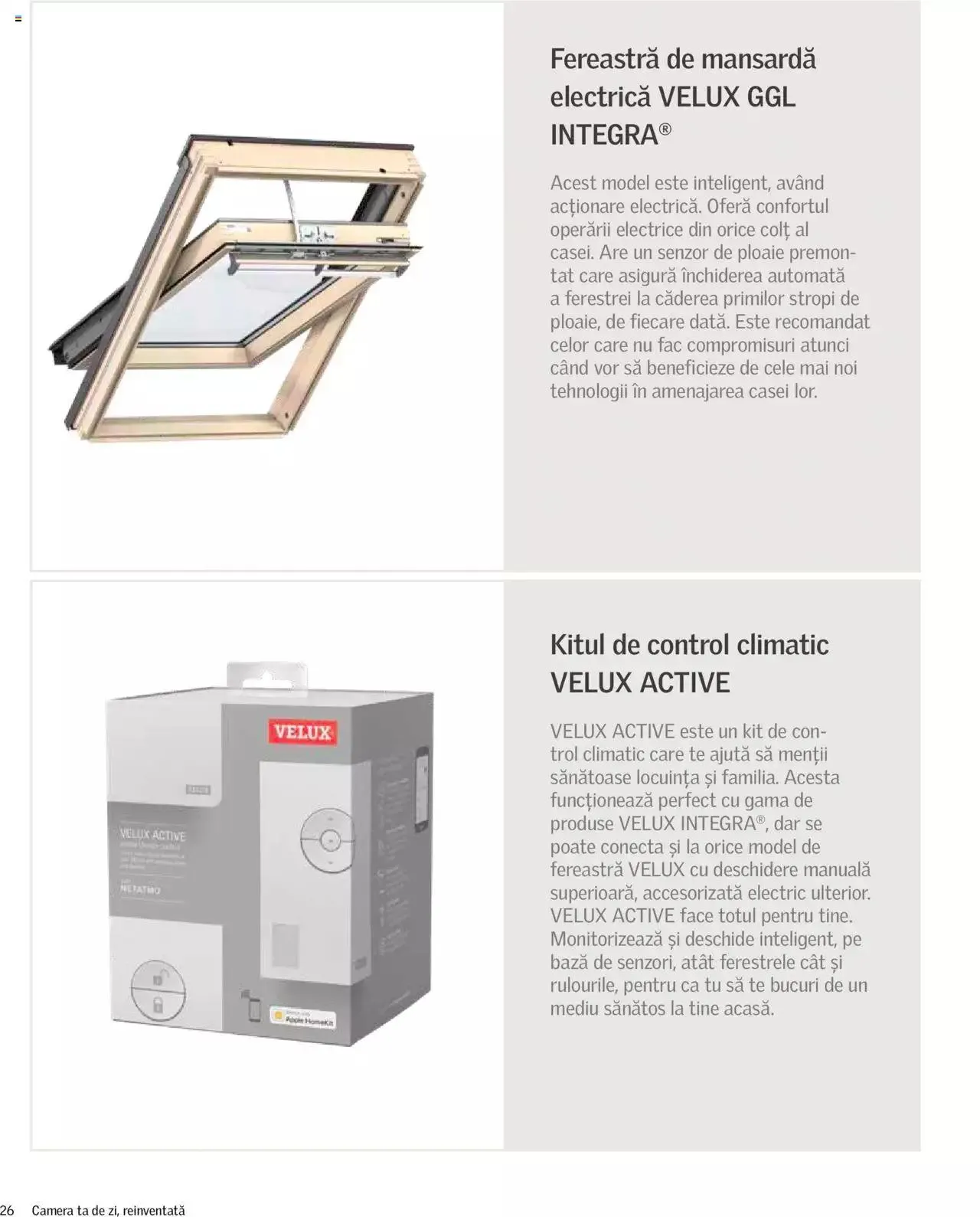 Catalog Velux catalog - Camera ta de zi reinventată de la 27 decembrie până la 31 decembrie 2024 - Revista Pagina 26