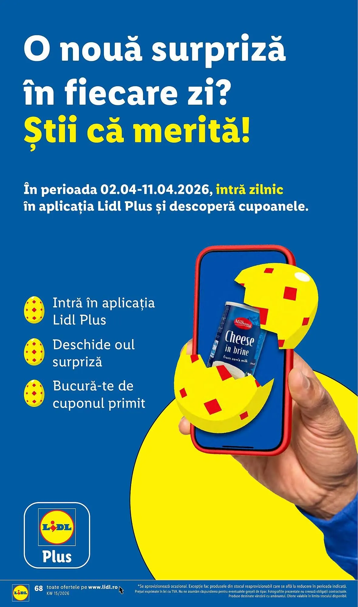 Catalog Catalog Lidl de la 6 aprilie până la 11 aprilie 2026 - Revista Pagina 68