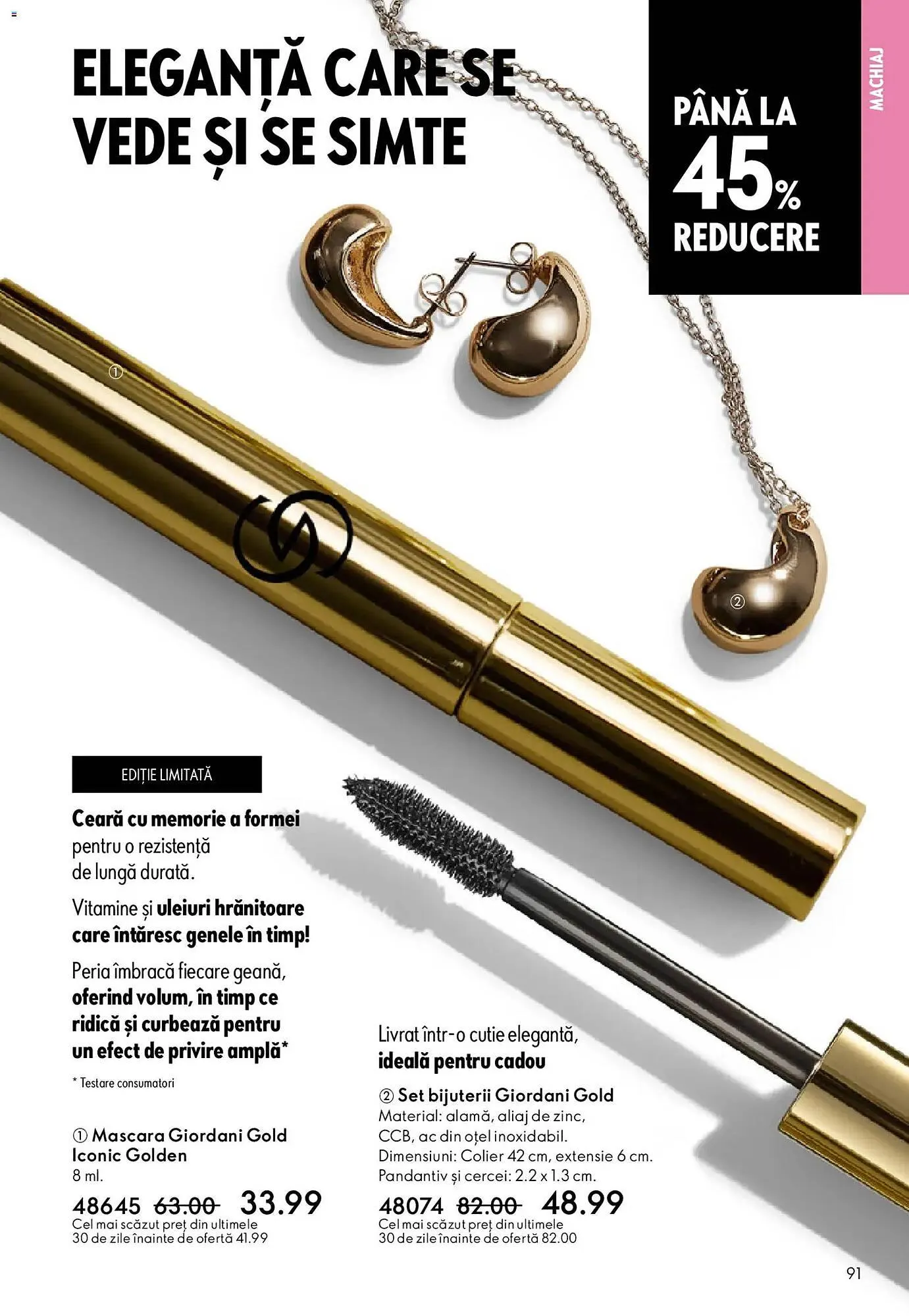 Catalog Catalog Oriflame de la 6 mai până la 26 mai 2026 - Revista Pagina 91