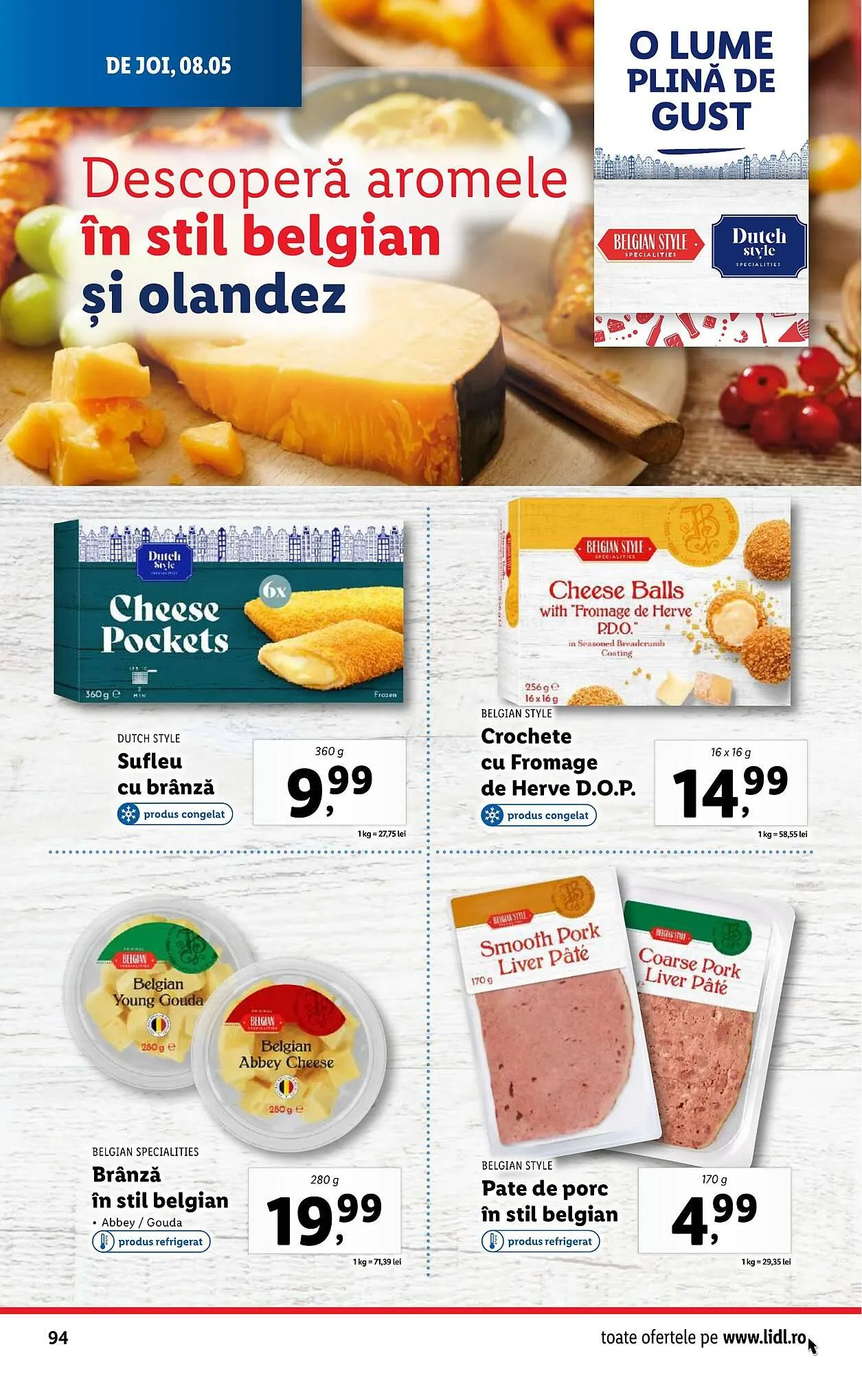 Catalog Catalog Lidl de la 5 mai până la 11 mai 2025 - Revista Pagina 94
