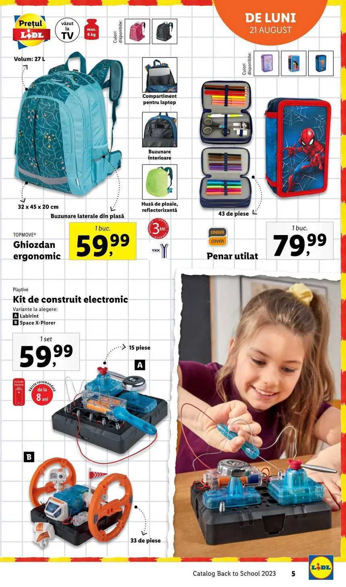 Catalog Lidl catalog de la 21 august până la 3 septembrie 2023 - Revista Pagina 5
