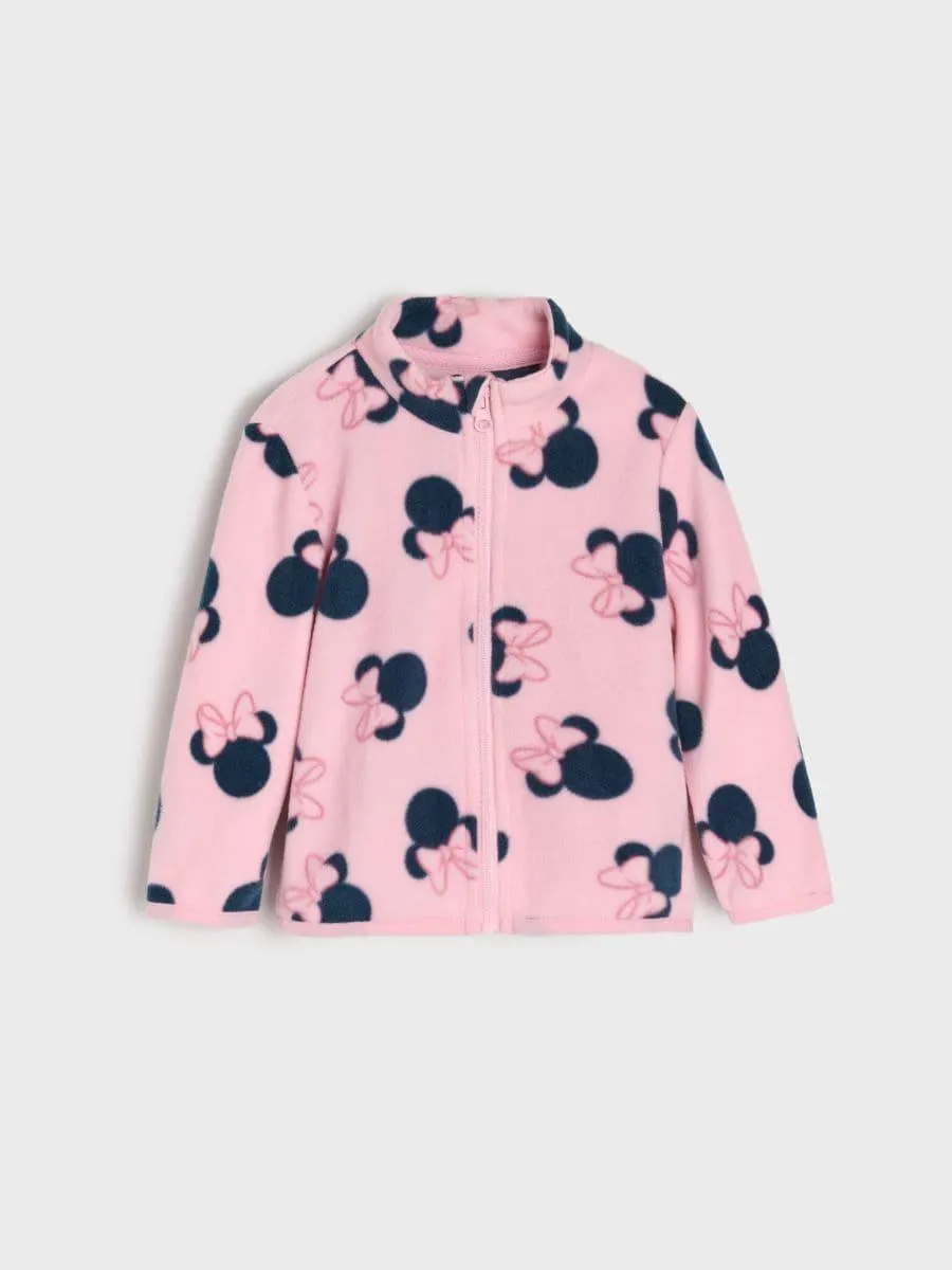 Hanorac polar cu guler înalt Minnie Mouse