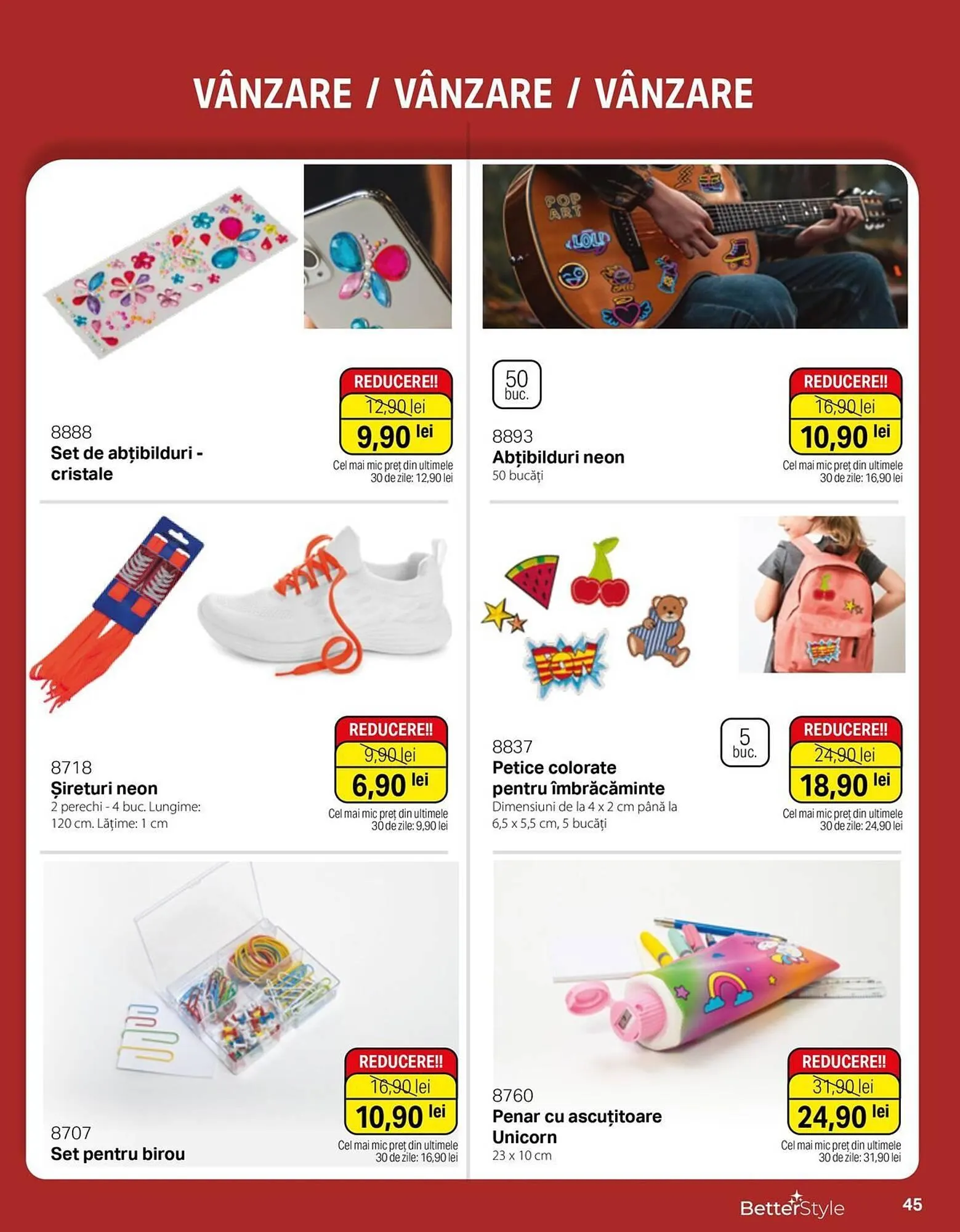 Catalog Catalog BetterStyle de la 2 ianuarie până la 31 ianuarie 2025 - Revista Pagina 45