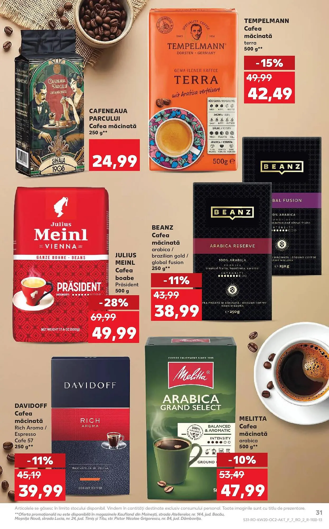 Catalog Catalog Kaufland de la 13 mai până la 19 mai 2026 - Revista Pagina 31