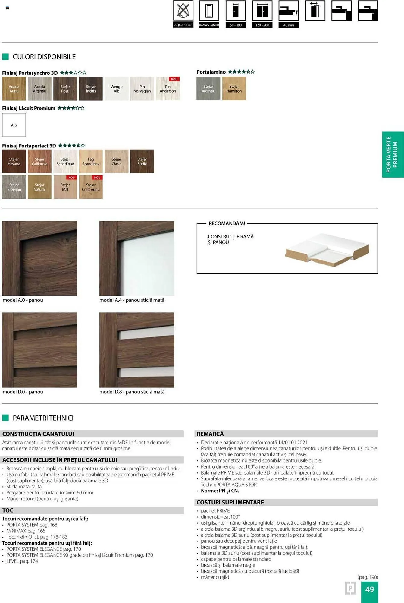 Catalog Сatalog Proges de la 13 septembrie până la 31 decembrie 2024 - Revista Pagina 49