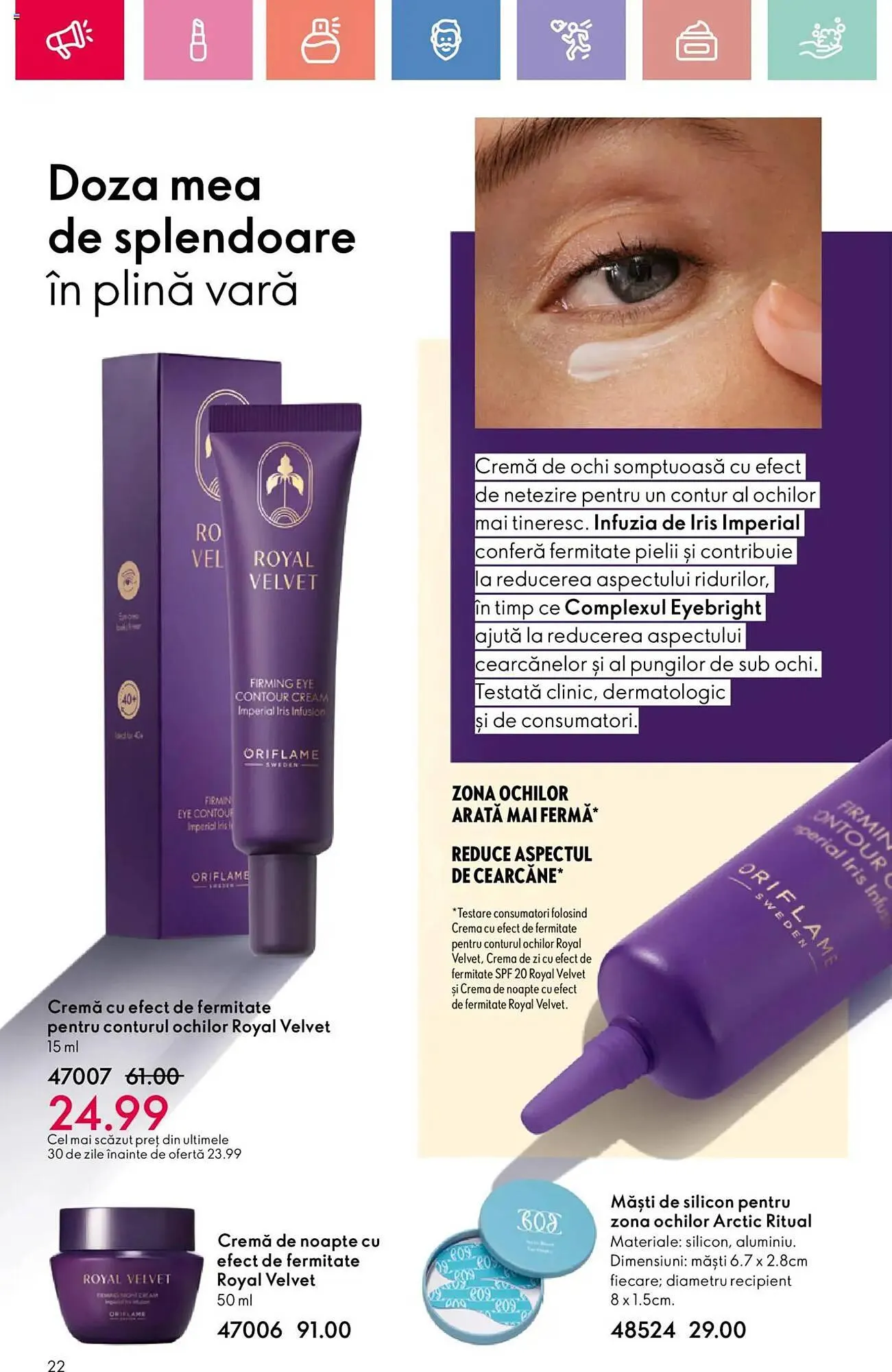 Catalog Catalog Oriflame de la 6 iulie până la 26 iulie 2025 - Revista Pagina 22