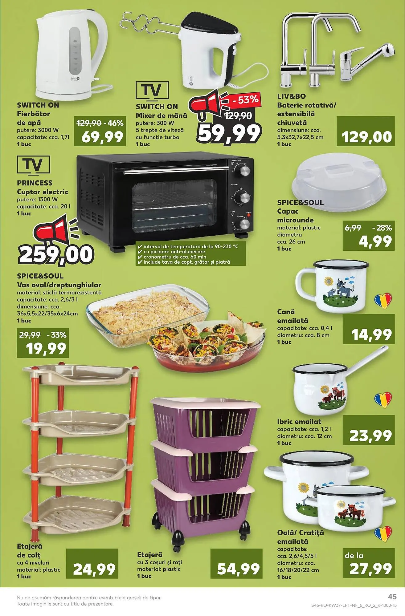 Catalog Kaufland catalog de la 13 septembrie până la 19 septembrie 2023 - Revista Pagina 45