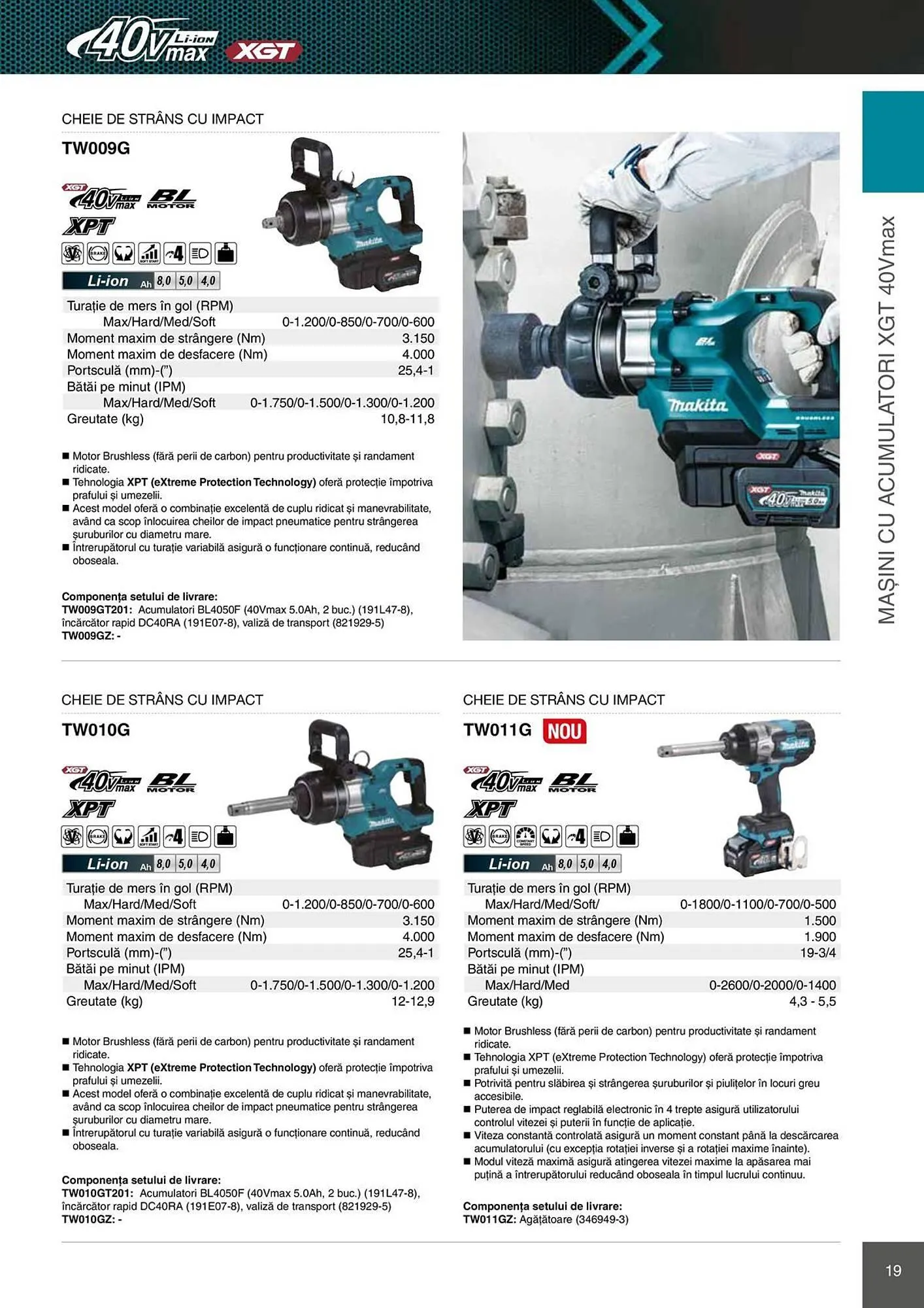 Catalog Catalog Makita de la 28 aprilie până la 31 decembrie 2026 - Revista Pagina 19