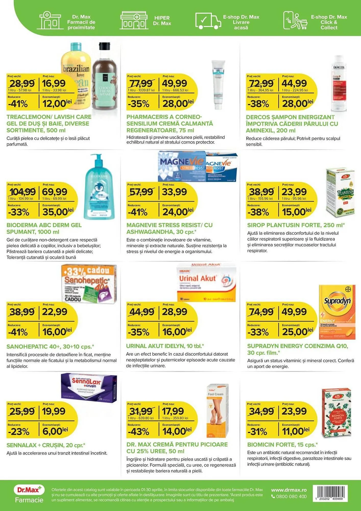 Catalog Catalog Dr.Max de la 1 aprilie până la 30 aprilie 2025 - Revista Pagina 8