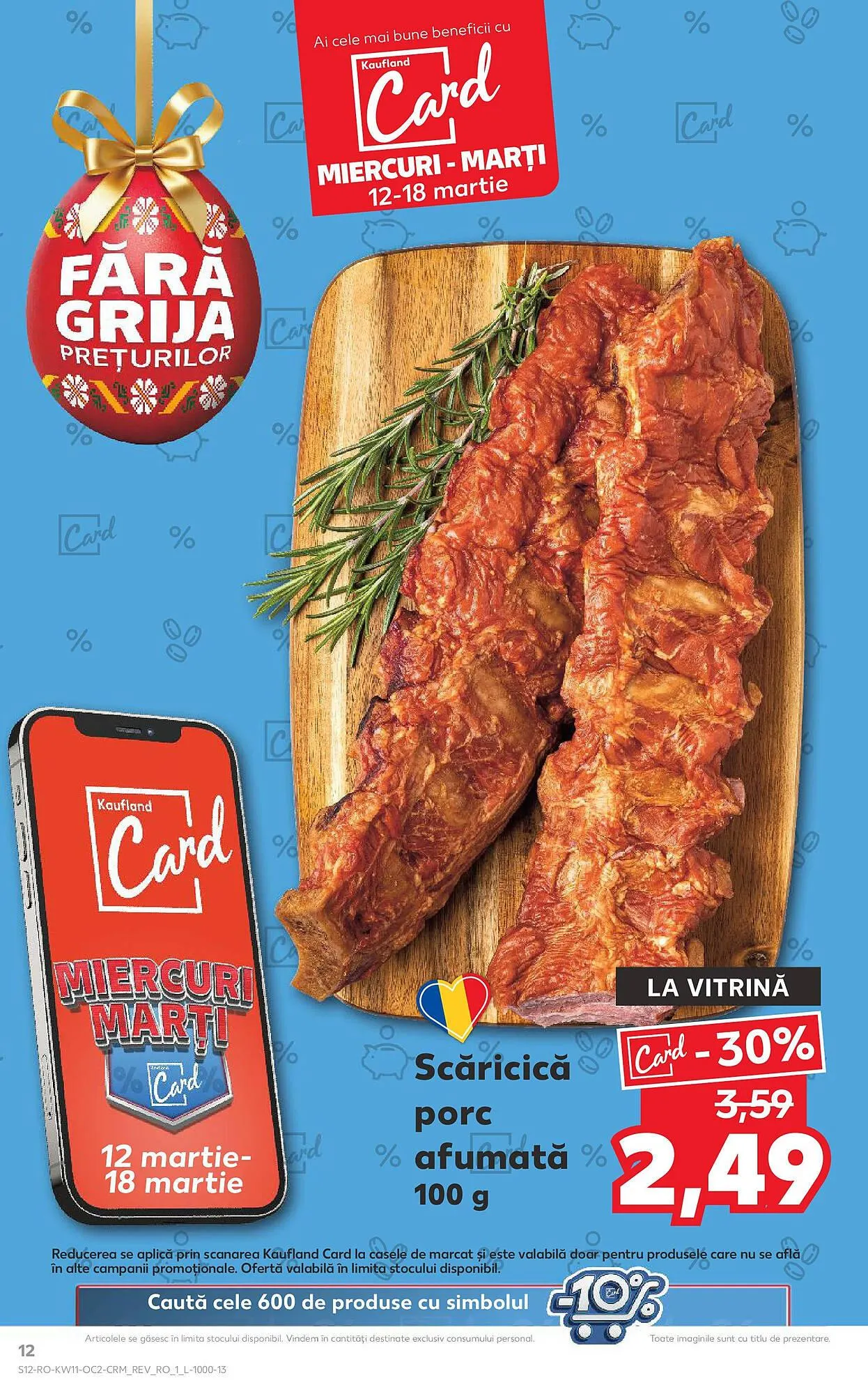 Catalog Catalog Kaufland de la 12 martie până la 18 martie 2025 - Revista Pagina 12
