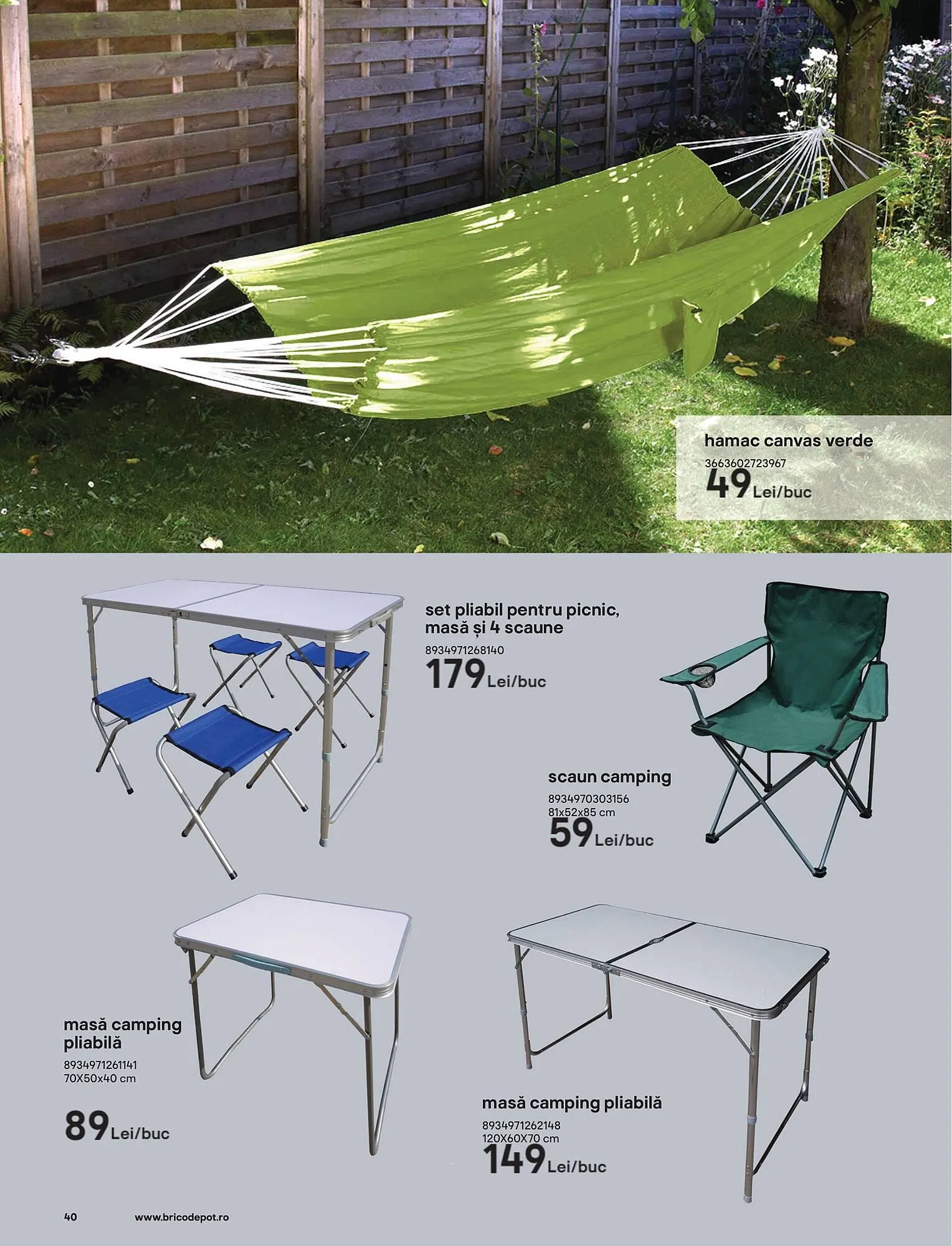 Catalog Catalog Brico Depôt de la 9 mai până la 22 aprilie 2025 - Revista Pagina 40