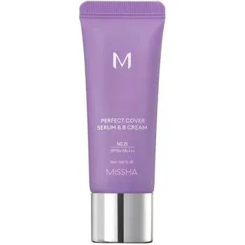 BB Cream M Perfect Cover Serum SPF 50+ 25 Bej Cald, 20ml, Missha